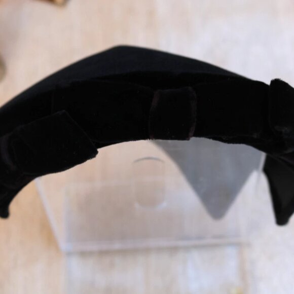 Womens 1920 Vintage Style Velvet Beret Hat Chic Cap - Picture 8 of 14